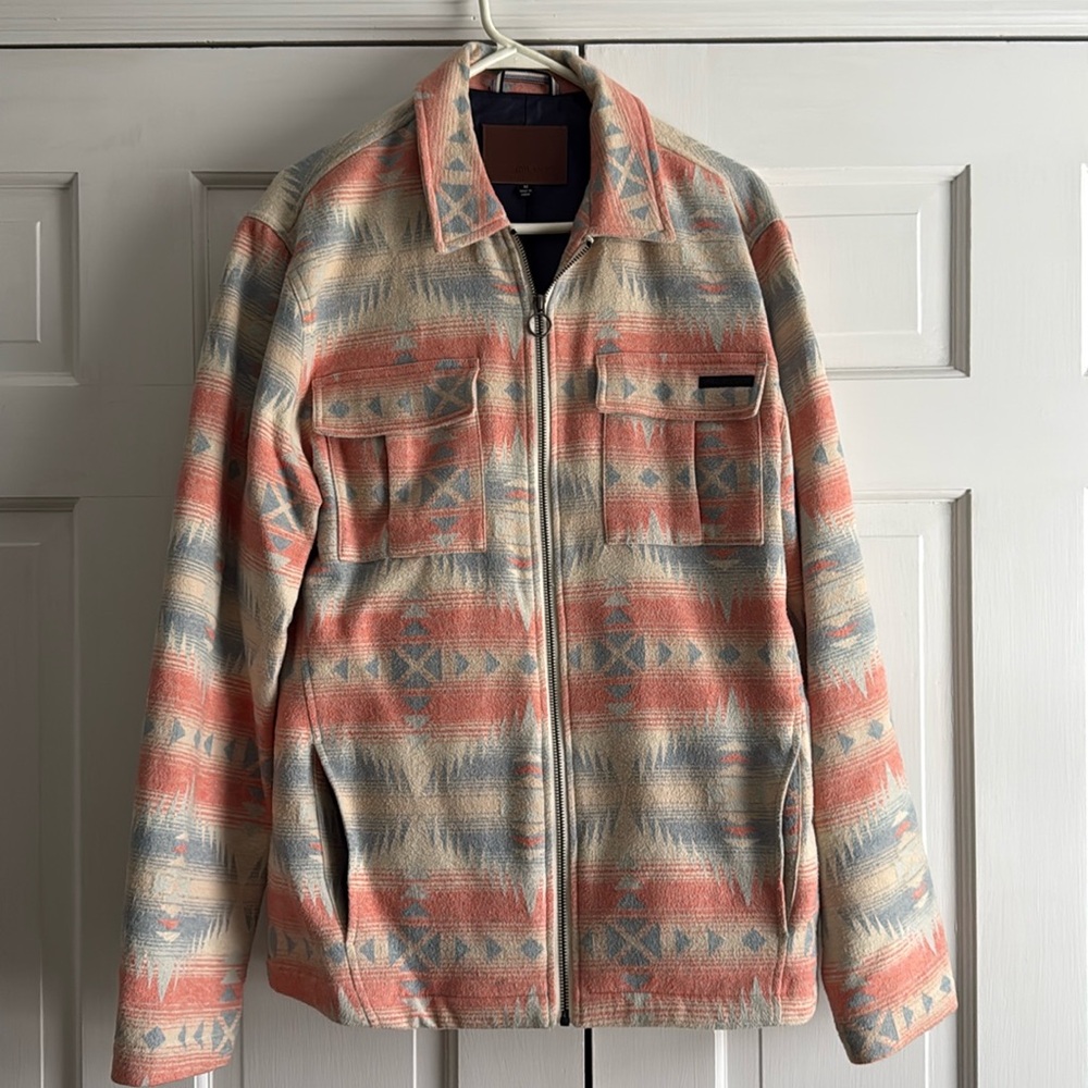 Men’s civil society Aztec print jacket